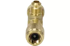 Valve de mesure avec joint schrader 5/16*5/16 (avec valve)