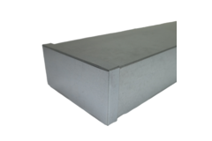 Couvercle 220x80 mm pour gaine plate