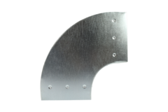 Coude à 90 degrés 220x80 mm horizontal pour gaine