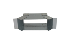 Raccordement latéral 220x80 mm pour tuyau d'évacuation des fumées