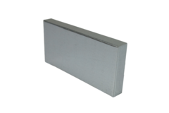 Couvercle 300x80 pour gaine plate galvanisée