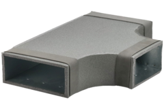 Thermoduct T-Stück 90 Grad 220x80 - 220x80 für Luftkanäle