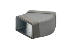 Thermoduc coude 45 degrés 170x80 horizontal pour gaine