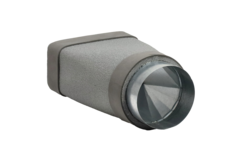 Reduzierstück 220x80 mm auf Durchmesser 125 mm