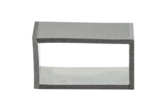 Thermoduct-Anschluss, 220x80 mm, L=100 mm