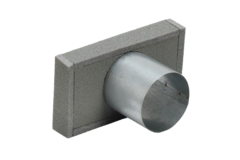 Couvercle isolé raccordement 80 / 220mm x 80 mm