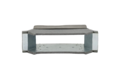 Raccordement latéral Thermoduct 170mm x 80mm pour gaine