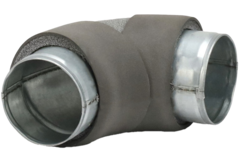 Thermoduct Bogen Durchmesser 80 mm 90 Grad (nicht sicher)