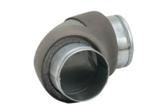 Thermoduct Bogen Durchmesser 80 mm 90 Grad (nicht sicher)
