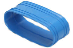 Wavin Ventiza Manchon de raccordement PVC ovale 235x80 mm M/M