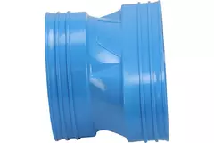 Wavin Ventiza Transition PVC ovale 235x80 mm vers 160 mm M/M
