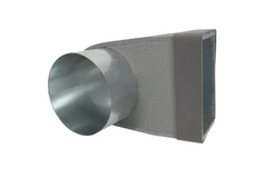 Thermoduct lepe Eckstück einfach symmetrisch 220x80 mm bis Durchmesser 125 mm