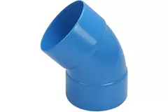Wavin Ventiza coudée 45 degrés PVC rond par diamètre 125 mm M/M