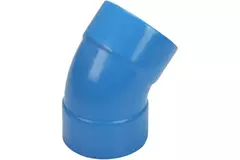 Wavin Ventiza coudée 45 degrés PVC rond par diamètre 125 mm M/M