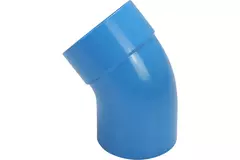 Wavin Ventiza coudée 45 degrés PVC rond par diamètre 80 mm M/S