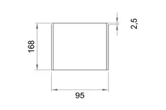 Wavin Ventiza manchon collé PVC rond 160 mm M/M