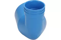 Wavin Ventiza élément terminal 90 degrés PVC rond 125x80x50 mm M/M