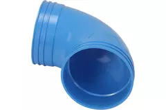 Wavin Ventiza coudé 90 degrés PVC rond 125 mm M/M