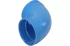 Wavin Ventiza coudé 90 degrés PVC rond 125 mm M/M