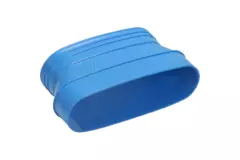 Wavin Ventiza Transition PVC ovale 235x80 mm vers 195x80 mm M/S