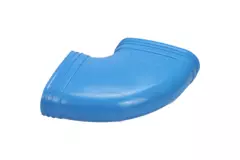 Wavin Ventiza Coude 90 degrés PVC ovale 195x80 mm horizontal M/M