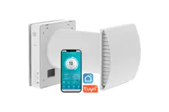 Récupérateur de chaleur décentralisé Econox Eco Pair Plus SG-ERV-150 blanc