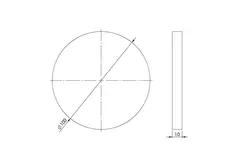 Europlast filtre pour unité de VMC double flux décentralisée - F100 (3 pièces)
