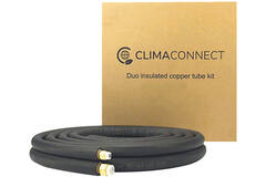 Kit de tuyaux de refroidissement ClimaConnect avec raccords évasés  1/4-1/2, longueur 10 mètres