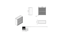 Caisson filtrant pour ventilateur de boîte Ruck MPC 700/800 - FB 1200