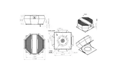 Contrôle de la pression constante verticale du ventilateur de toit - DVA 630 EC O CRK 01