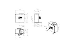 Moteur du ventilateur de la boîte débit d'air extérieur - MPS 560 EC I K 01