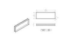 Connecteur flexible 1100 x 350 - VS 11035