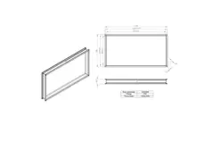 Connecteur flexible 1200 x 600 - VS 12060