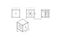 Moteur du ventilateur de caisson débit d'air extérieur - MPC T 500 D4 K01
