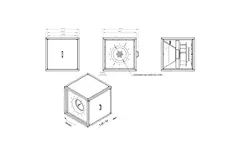 Moteur du ventilateur de caisson débit d'air extérieur - MPC T 560 D4 K01