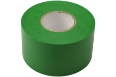 Ruban PVC vert 50 mm de large - rouleau 33 m
