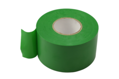 Ruban PVC vert 50 mm de large - rouleau 33 m