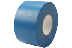 Ruban PVC bleu 50 mm de large - rouleau de 33 m