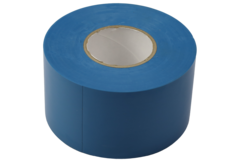 Ruban PVC bleu 50 mm de large - rouleau de 33 m