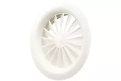 Diffuseur à jet hélicoïdal rond 315mm vis centrale - SWR 315 RAL 9016