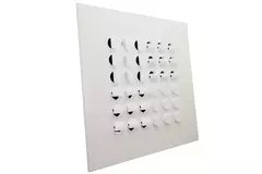 Diffuseur plafonnier multi-buses 596x596 mm - MN24 RAL9016