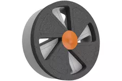 Ergovent bouche de ventilation sans cadre encastrable carrée 125 mm