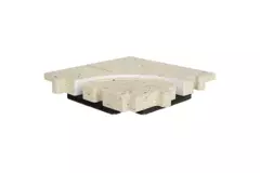 Pièce d'angle incurvée Ergovent pour diffuseurs modulaires à fentes enfichables