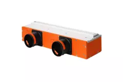 Grille Ergovent sans cadre 500 mm avec diamètre de raccordement 75 mm - standard