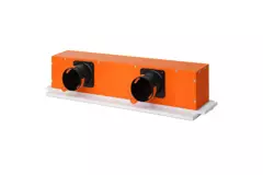 Diffuseur à fente sans cadre Ergovent 600 mm avec diamètre de raccordement 75 mm - profilé