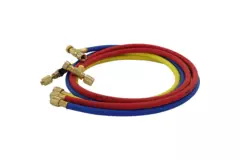 Jeu de tuyaux 1.5M R410A avec valve de mesure et joint schrader 5/16