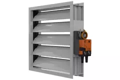 Clapet Maxivent avec actionneur pour M4523 horizontal gauche - DAL