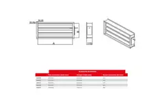 Clapet Maxivent avec actionneur pour M4027 horizontal gauche - DAL