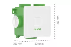 DucoBox Reno 325 m³/h - bouchon perilex