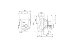 Wilo Yonos PICO pompe de circulation 25/1-4 130 mm